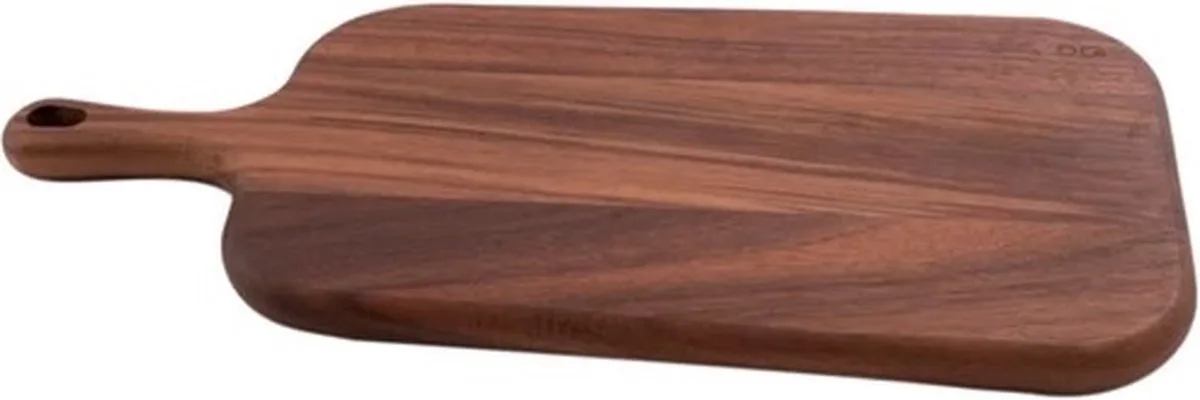 FSC walnoot serveerplank met handvat 44x22cm van Point-Virgule in Bruin – productfoto