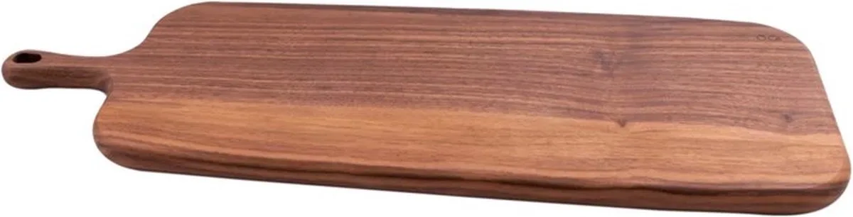 FSC walnoot serveerplank met handvat 53x17.5cm van Point-Virgule in Bruin – productfoto