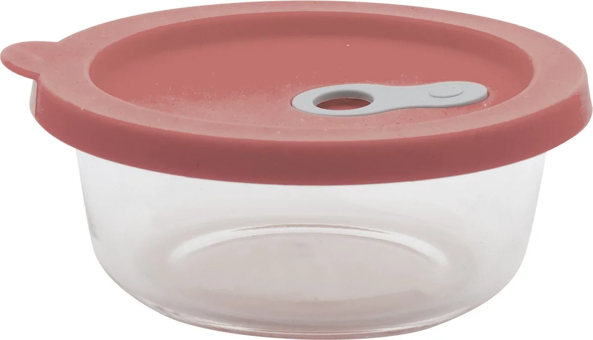 Glazen Voorraaddoos - 360ml van Point-Virgule in Paars – productfoto