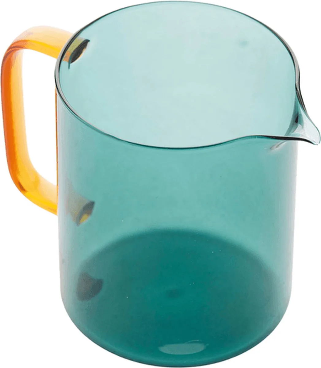 Karaf uit borosilicaat groen/amber 730ml von Point-Virgule in Amber – Produktfoto