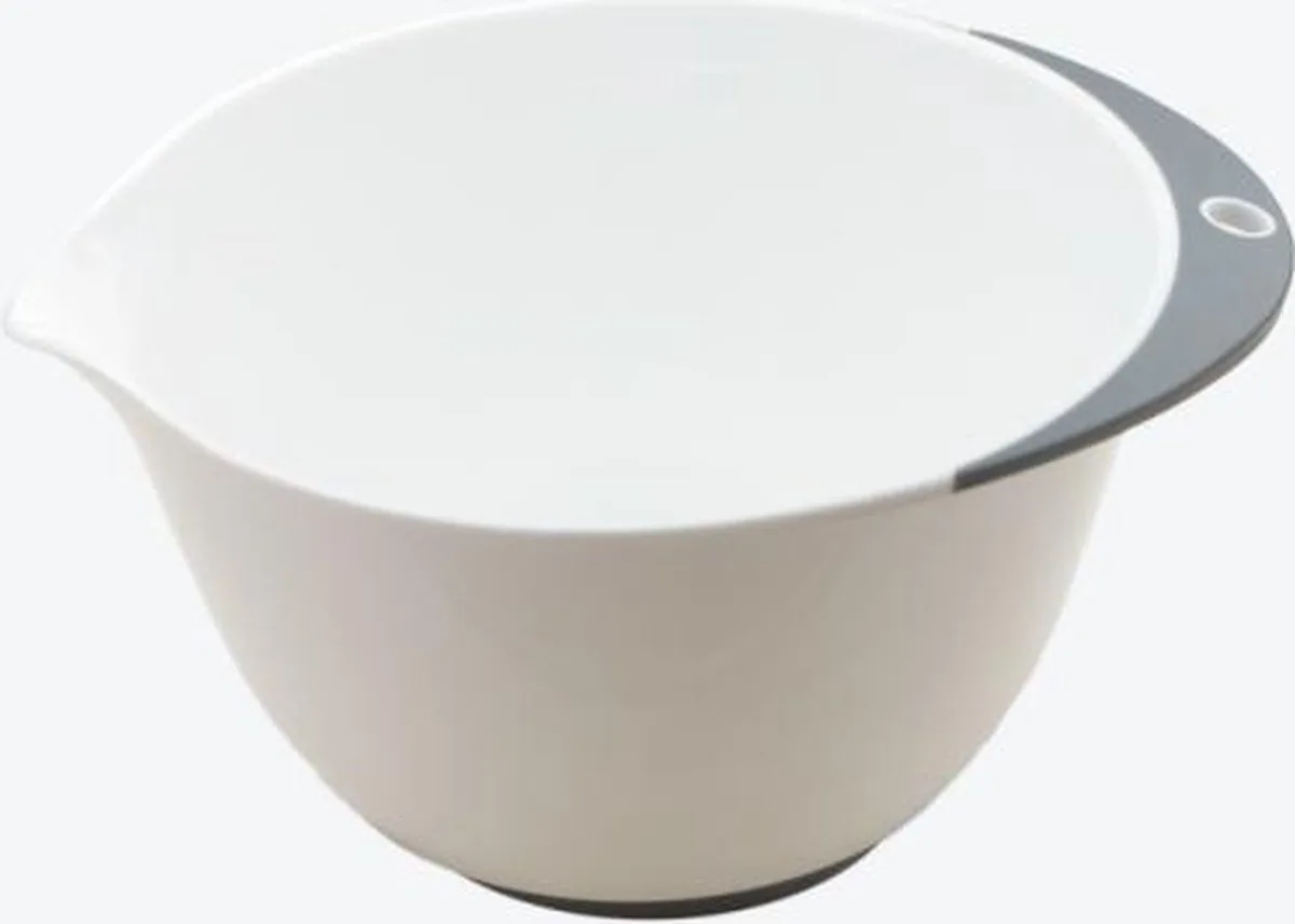 mengkom met anti-slipbodem 1.5L de Point-Virgule en Blanc, Gris – photo produit