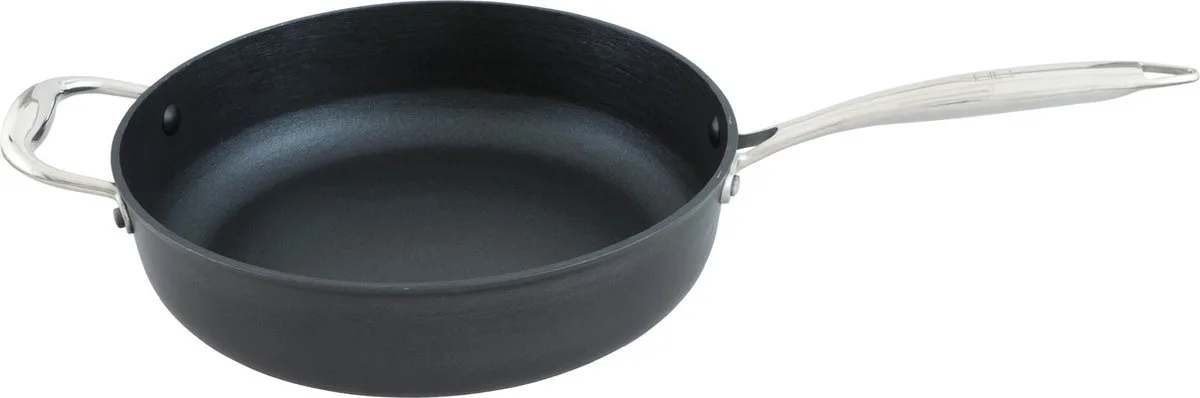 Pan-à-moi Sauteerpan - Licht gietijzer - Excalibur coating - Ø 28cm de Point-Virgule en Noir – photo produit