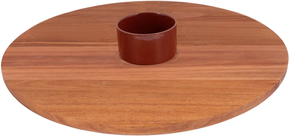 Sharing set met magnetische tapasplank/lazy Susan bowl 40cm by Point-Virgule in Multicolour – product photo