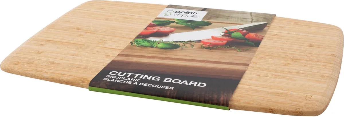 Snijplank - Bamboe - Large - 40x30x1cm van Point-Virgule in Houtkleur – productfoto