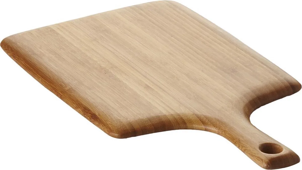 Snijplank - Met handvat - Bamboe - 38x20x2cm van Point-Virgule in Houtkleur – productfoto