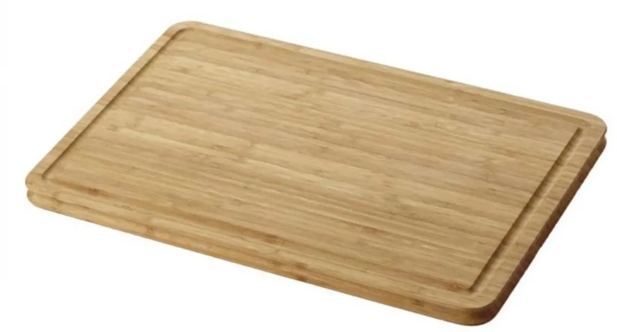 Snijplank - Met sapgeul - Bamboe - 40x30x3cm van Point-Virgule in Houtkleur – productfoto