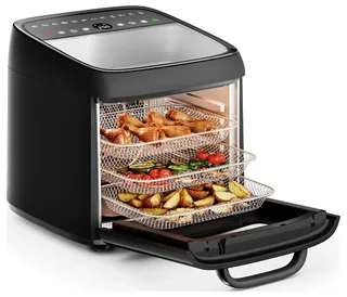 Airfryer Oven Vision 182494 - 12,6L capaciteit - 1800 W von Princess in Schwarz – Produktfoto 2 von 2