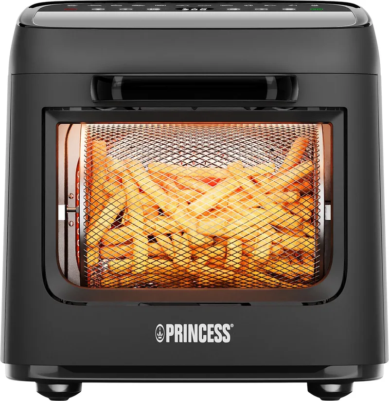 Airfryer Oven Vision 182494 - 12,6L capaciteit - 1800 W von Princess in Schwarz – Produktfoto 1 von 2