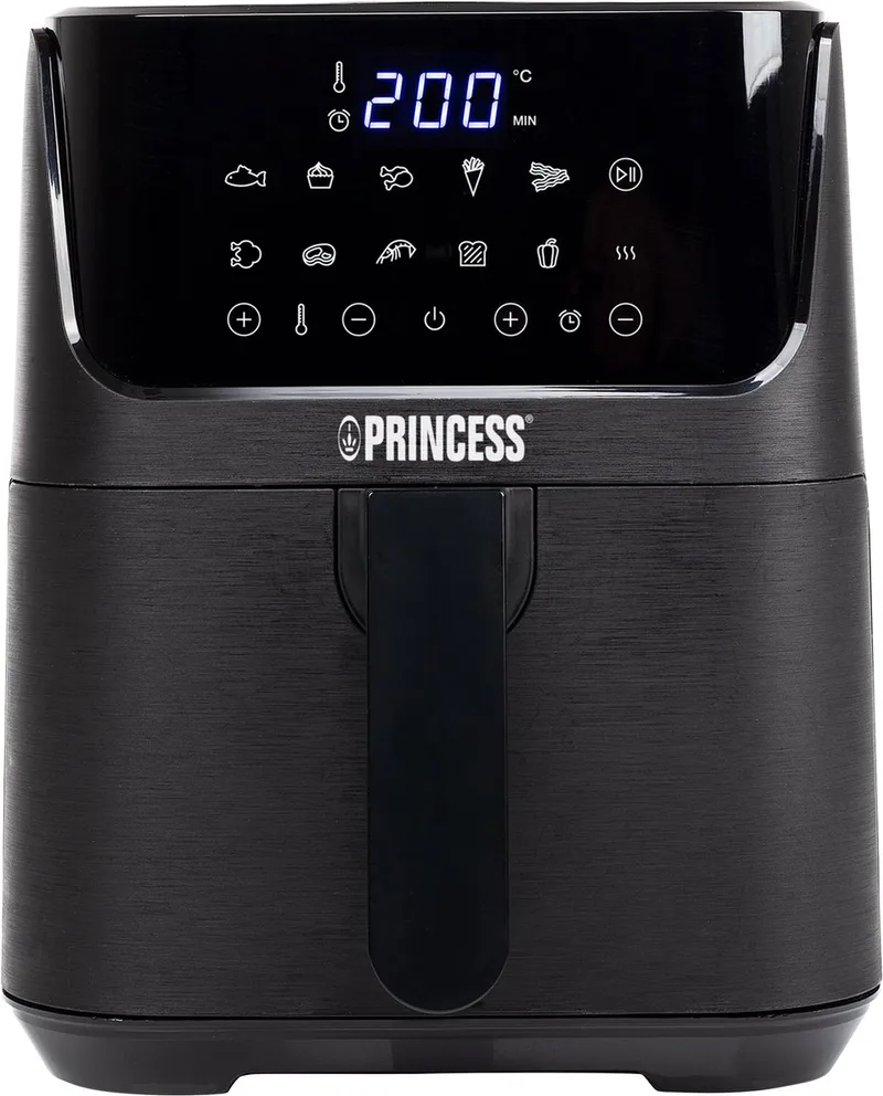 Digital Airfryer XL 182024 - Heteluchtfriteuse - 3.5 liter - 11 automatische programma's - Digital Touchscreen de Princess en Noir – photo produit