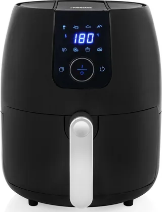 Digitale Airfryer XXL 182025 - Heteluchtfriteuse - 4.5 liter - 8 voorgeprogrammeerde programma’s - Inclusief grillrek - 1500 W by Princess in Black – product photo 1 of 2