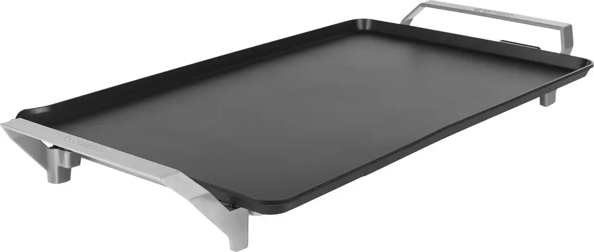 Premium XXL électrique Barbecue avec pied, avec réglage manuel de la température noir, argent fra Princess i Sort, Sølv – produktbillede