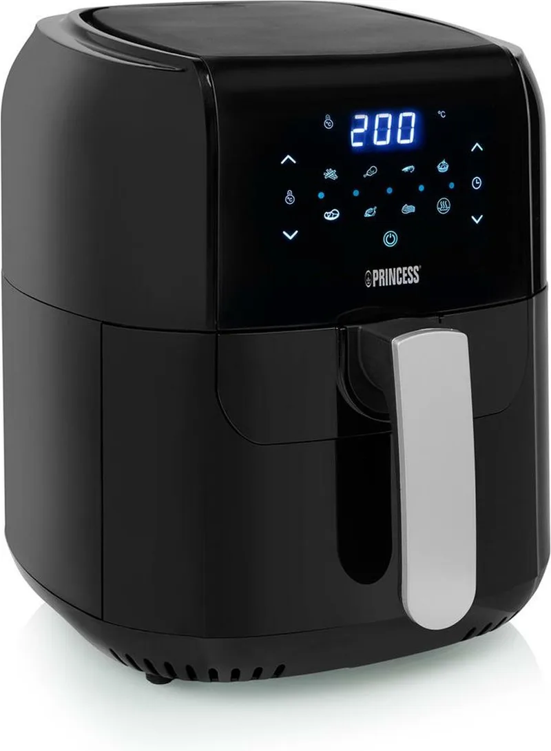Princess 01.183029.01.650 friteuse Enkel 5,5 l Vrijstaand 1400 W Heteluchtfriteuse by Princess in Black – product photo