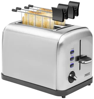Princess 142354 Grille-pain avec grille spéciale viennoisieries acier inoxydable de Princess en Argent – photo produit 3 sur 3