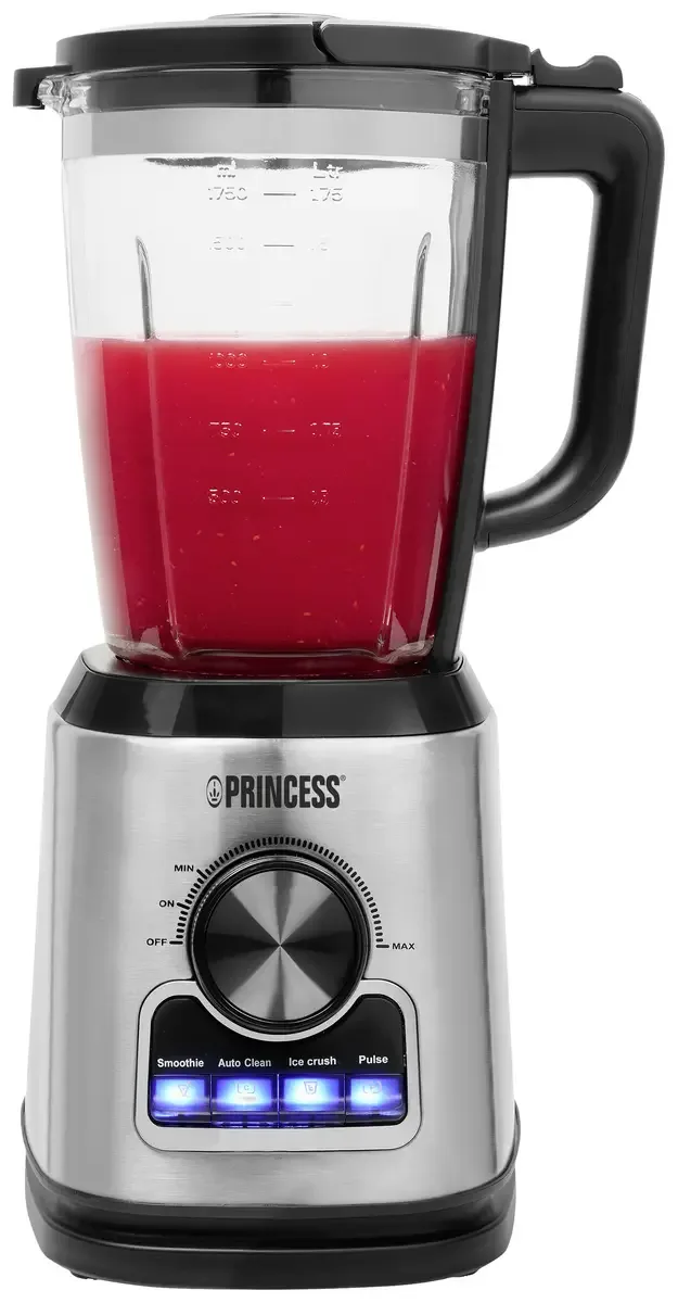 Princess 212094 Blender Solid Pro - 1400 W - 6 RVS messen- 1.75 Liter - Glazen kan by Princess in Rvs, Metaal – product photo 3 of 3