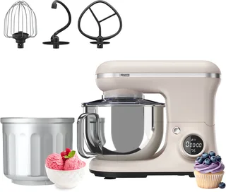 Robot de cuisine 1200 W blanc crème, acier inoxydable de Princess en Nordic White – photo produit 1 sur 3