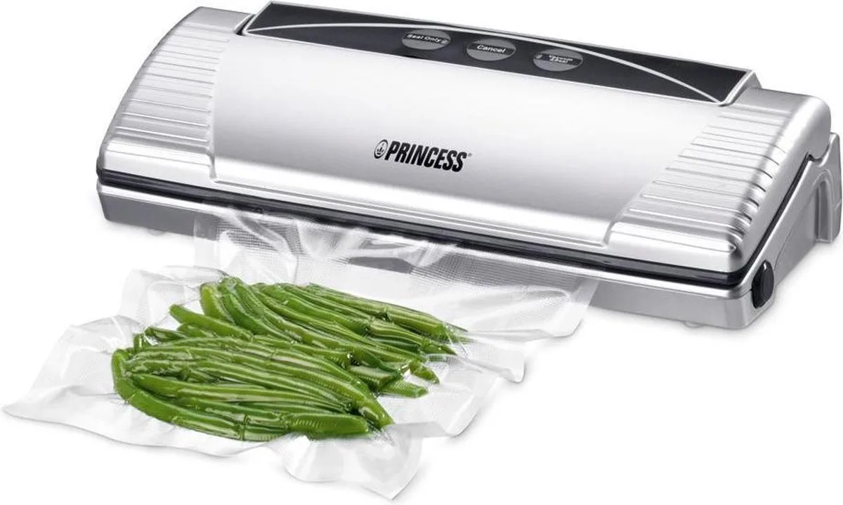 Princess 492967 Vakuumforsegler 110w fra Princess i Hvid – produktbillede