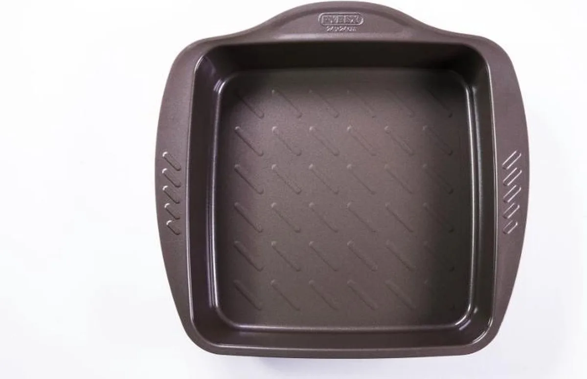 Asimetria Ovenschaal Vierkant 3 liter van Pyrex in Bruin – productfoto