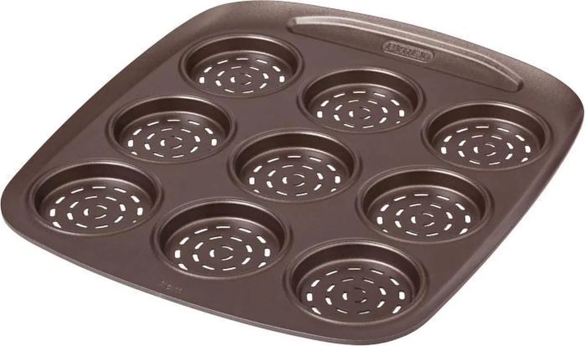 Bakplaat voor Mini Pizza's van Pyrex in Bruin – productfoto