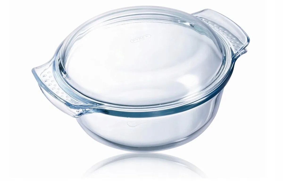 Classic Ovenschaal 4.9L Rond - Hittebestendig Glas van Pyrex in Transparant – productfoto