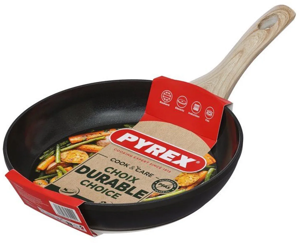Cook & Care – Koekenpan 22 cm – PFAS-vrij – inductie by Pyrex in Black – product photo