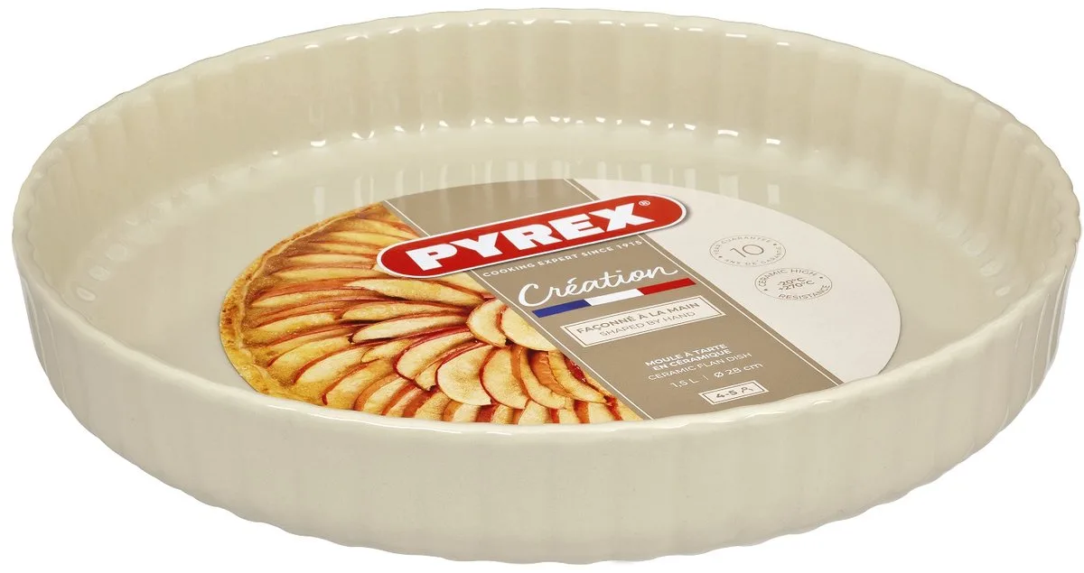 Creation Keramische Taartvorm Ø 28 cm fra Pyrex i Hvid – produktbillede