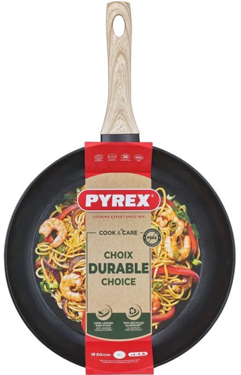 Koekenpan van Pyrex in Zwart – productfoto