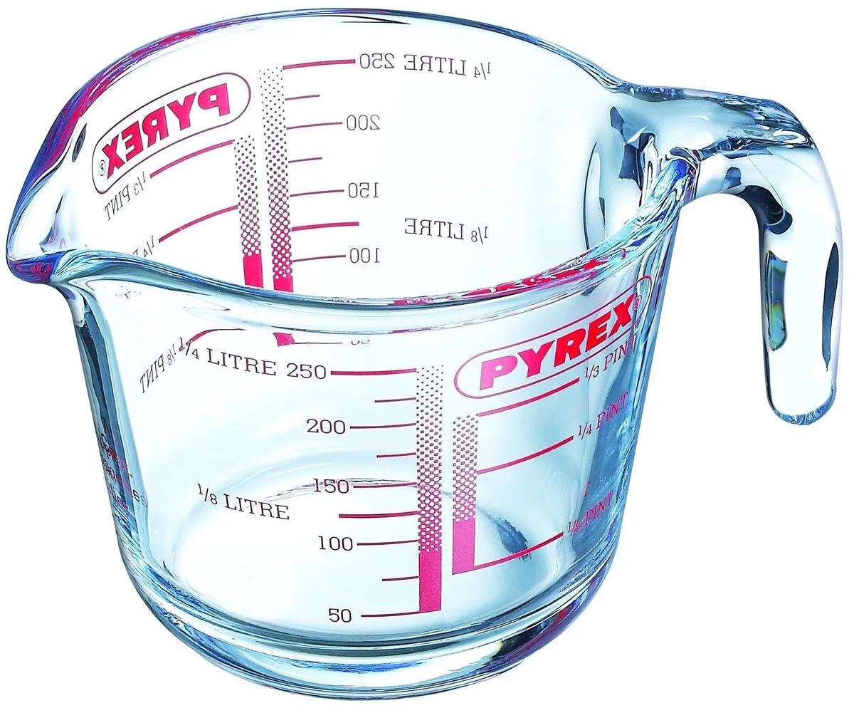 Maatbeker - 0,5 L Glas (1010631) van Pyrex in Transparant – productfoto