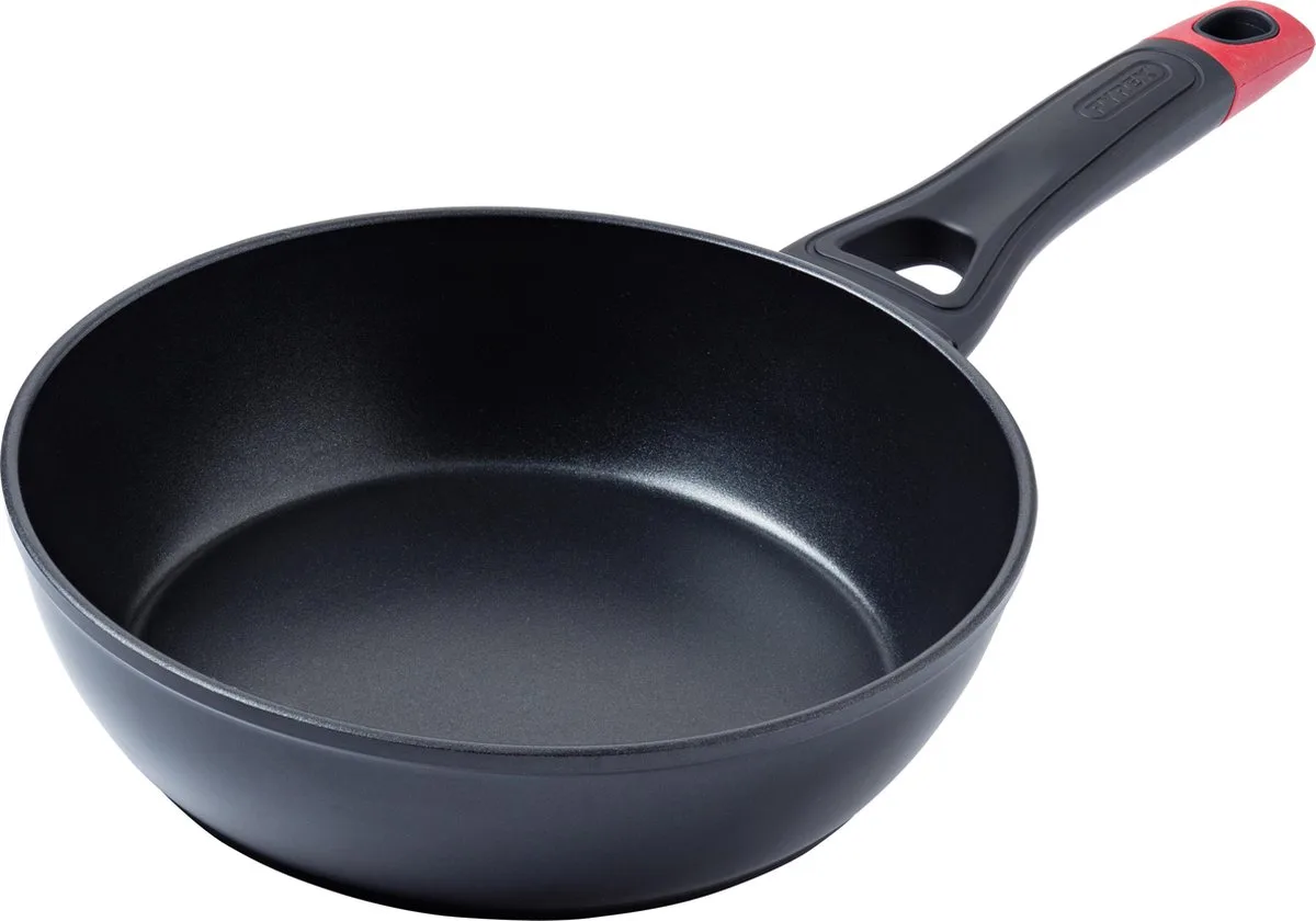 Optima Wok Pan - Aluminium - Ø24 cm van Pyrex in Zwart – productfoto