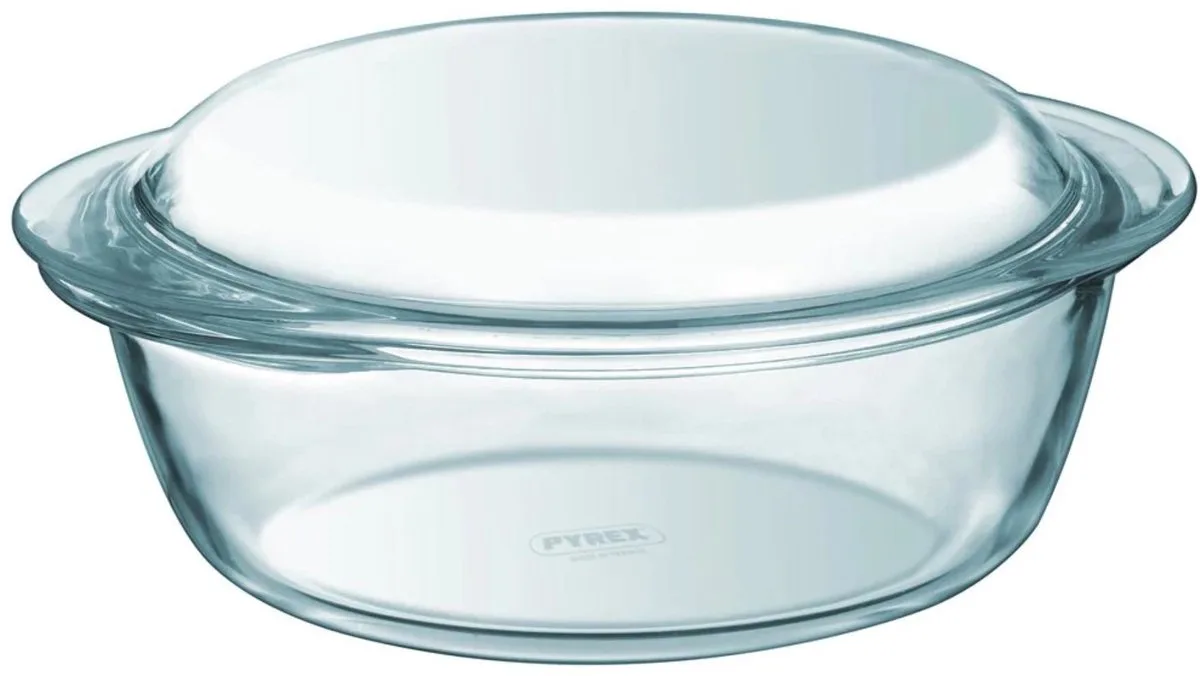 Ovenschaal met deksel - 1,6 L en 0,5 L (1020204) de Pyrex en Transparent – photo produit