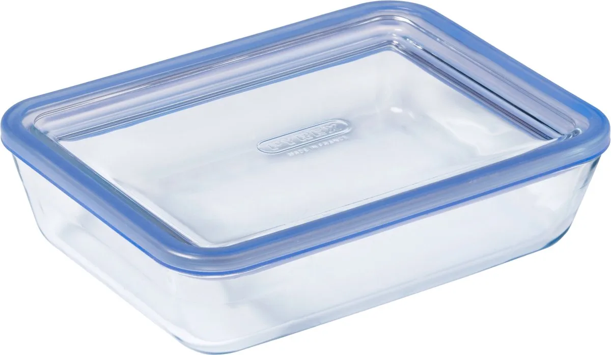 Pure Glass Ovenschaal Rechthoekig 2,6 liter van Pyrex in Transparant – productfoto