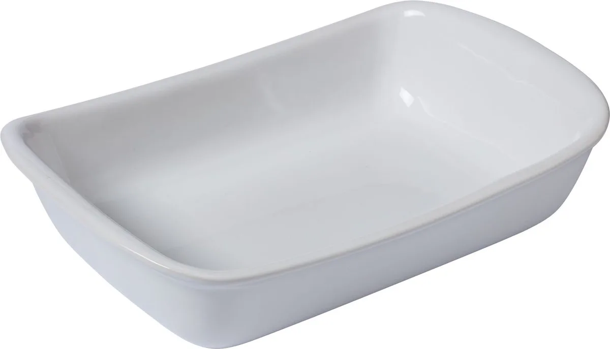 Supreme Ovenschaal Rechthoek 3,2 liter - Keramiek van Pyrex in Wit – productfoto