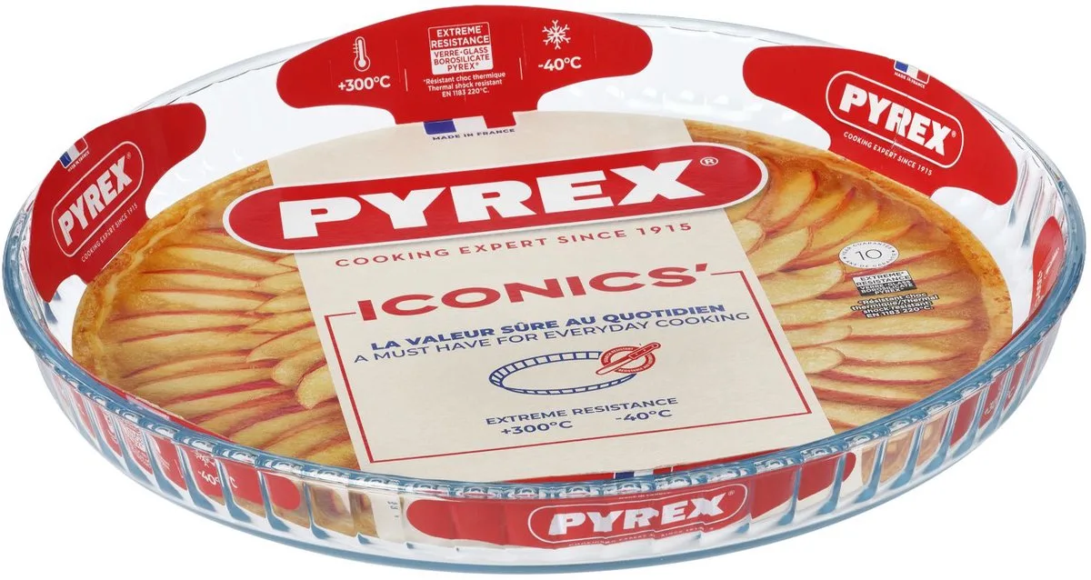 Taartvorm Rond, 31 cm by Pyrex in Transparent – product photo
