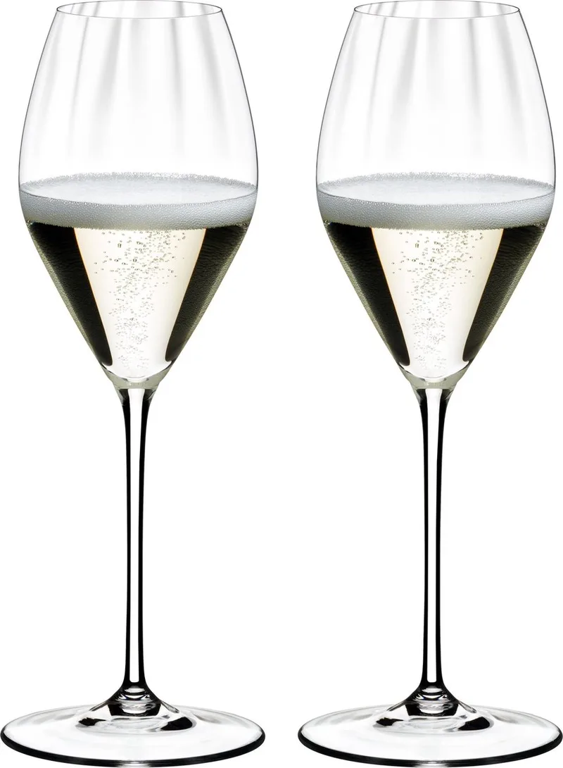 Champagneglazen - Flutes - Performance - 375 ml - 2 stuks by Riedel in Transparent – product photo