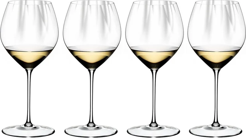 Chardonnay Wijnglazen Performance - 4 stuks von Riedel in Transparent – Produktfoto