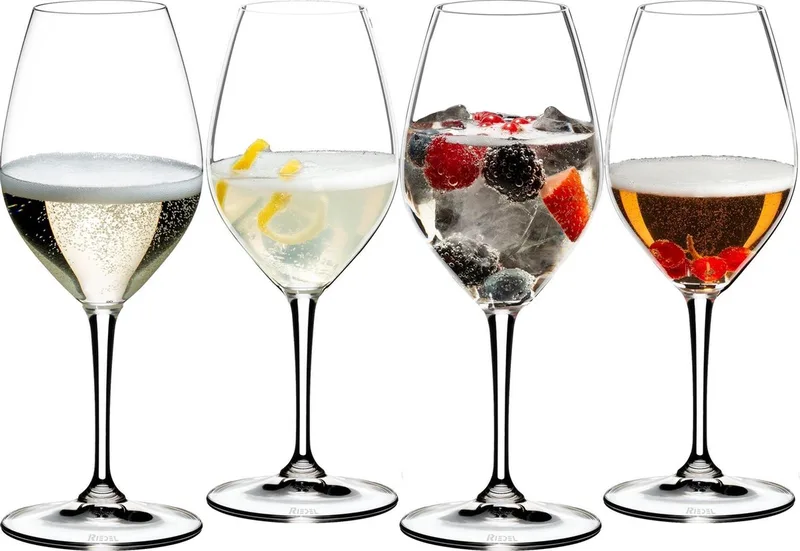 Cocktail glazen / Champagne glazen - 4 stuks by Riedel in Transparent – product photo
