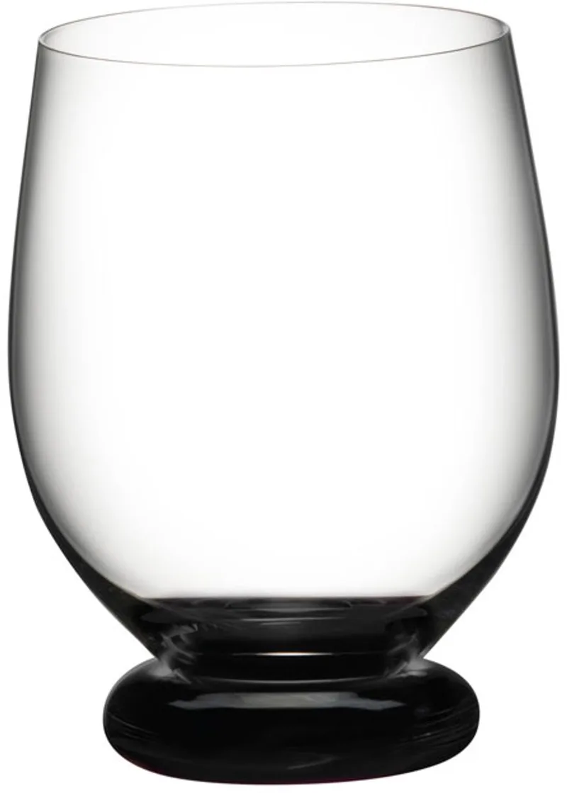 Fatto A Mano Tumbler Piccolo, universele beker, drinkglas, whiskyglas, kristalglas, zwart, 337 ml, 4900/02B fra Riedel – produktbillede