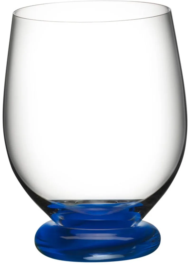 Fatto A Mano Tumbler Piccolo, universele beker, drinkglas, whiskyglas, kristalglas, donkerblauw, 337 ml, 4900/02DB by Riedel – product photo