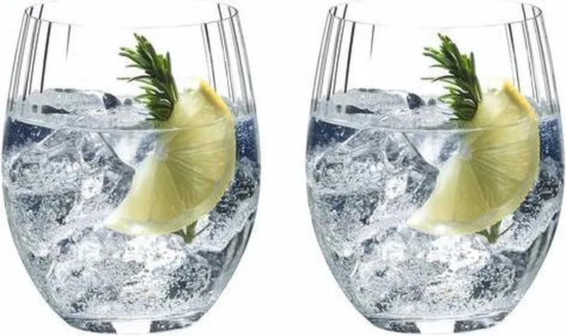 Longdrinkglazen Optical O - 2 Stuks by Riedel in Transparent – product photo