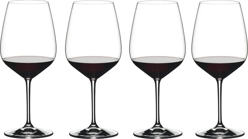 Rode Wijnglazen Extreme - Cabernet - 4 Stuks - Rode wijnglazen voor Cabernet - Hoogwaardig kristalglas - Vaatwasserbestendig - 800 ml - 104 x 247 mm - Glaswerk - Wijnglazen en -Benodigdheden van Riedel in Transparant – productfoto 1 van 5