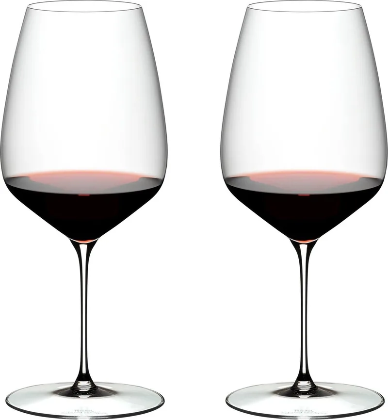 Rode Wijnglazen Veloce - Cabernet Sauvignon / Merlot - 829 ml - 2 stuks fra Riedel i Gennemsigtig – produktbillede