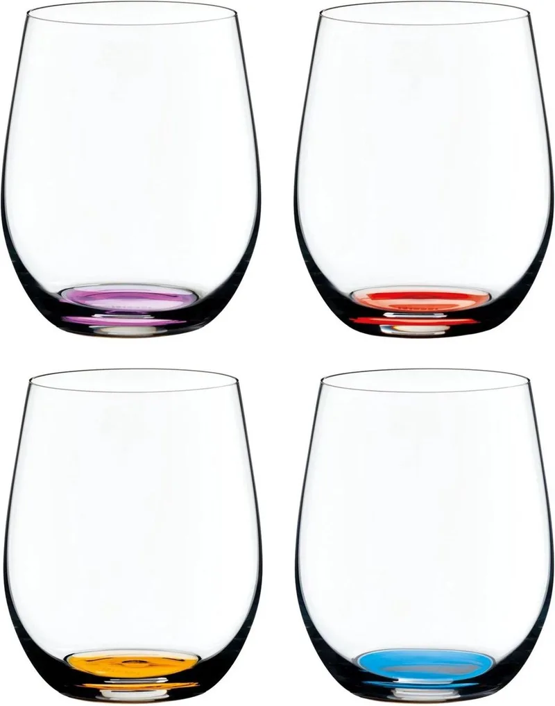 Tumbler - Waterglas Happy O Vol. 2 - 335 ml - 4 stuks de Riedel en Transparent – photo produit