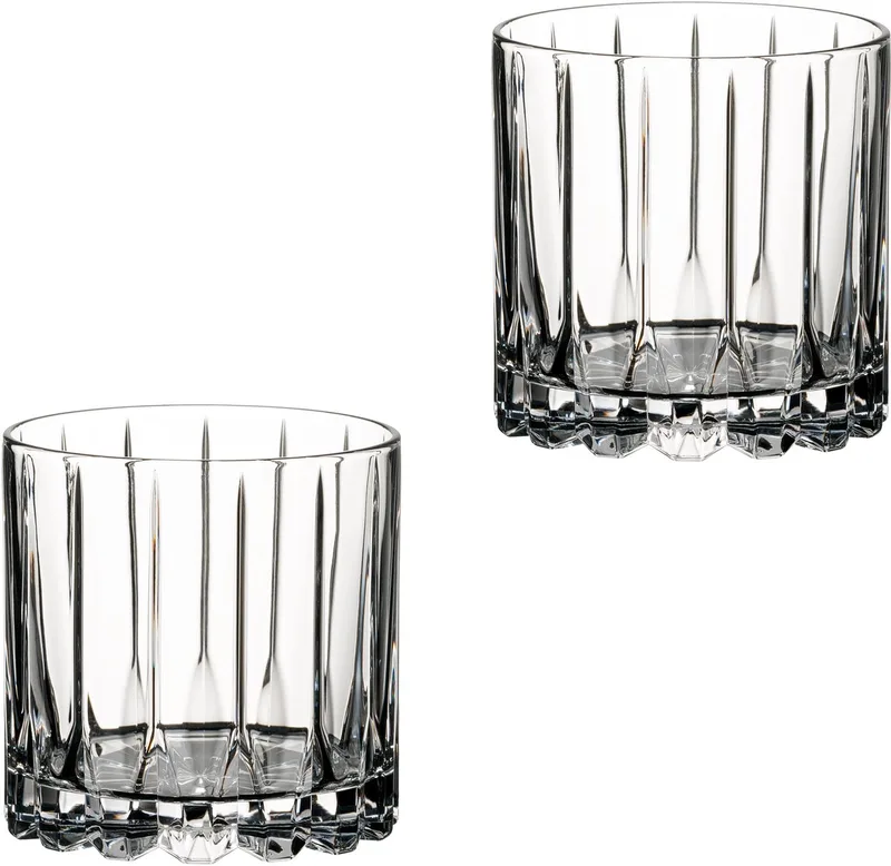 Whiskey Glazen Rocks - 283 ml - 2 stuks de Riedel en Transparent – photo produit