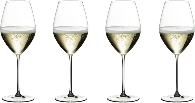 Wijnglazenset - Champagneglazen - Flutes - Veritas - 449 ml - 4 Stuks by Riedel in Transparent – product photo