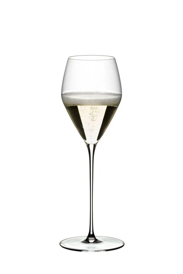 Wijnglazenset Veloce Champagne - Set van 4 champagneglazen - Druif ras specifieke flutes - Kras- en breukbestendig - Vaatwasserbestendig - Kristalglas - 570 ml - Glaswerk - Wijnglazen Set de Riedel en Transparent – photo produit 3 sur 5