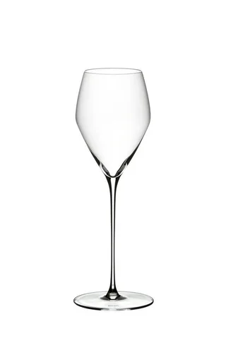Wijnglazenset Veloce Champagne - Set van 4 champagneglazen - Druif ras specifieke flutes - Kras- en breukbestendig - Vaatwasserbestendig - Kristalglas - 570 ml - Glaswerk - Wijnglazen Set de Riedel en Transparent – photo produit 2 sur 5
