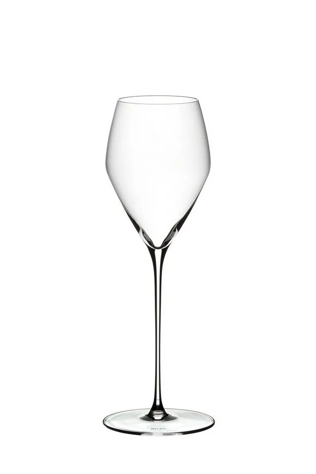 Wijnglazenset Veloce Champagne - Set van 4 champagneglazen - Druif ras specifieke flutes - Kras- en breukbestendig - Vaatwasserbestendig - Kristalglas - 570 ml - Glaswerk - Wijnglazen Set de Riedel en Transparent – photo produit 2 sur 5