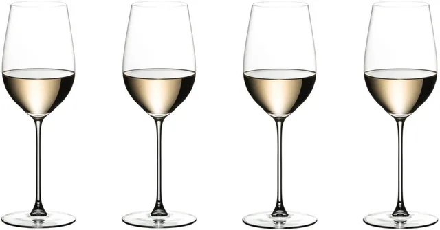 Wijnglazenset - Witte Wijnglazen - Veritas - Riesling - 400 ml - 4 Stuks