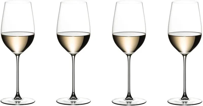 Wijnglazenset - Witte Wijnglazen - Veritas - Riesling - 400 ml - 4 Stuks van Riedel in Transparant – productfoto