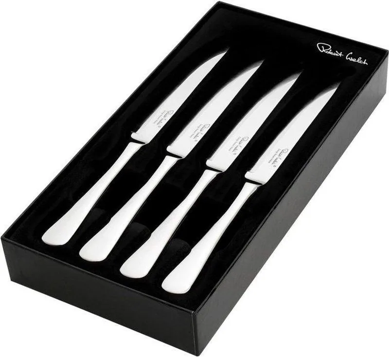 Radford set van 4 steakmessen uit rvs 24.9cm by Robert Welch in Zilvergrijs – product photo