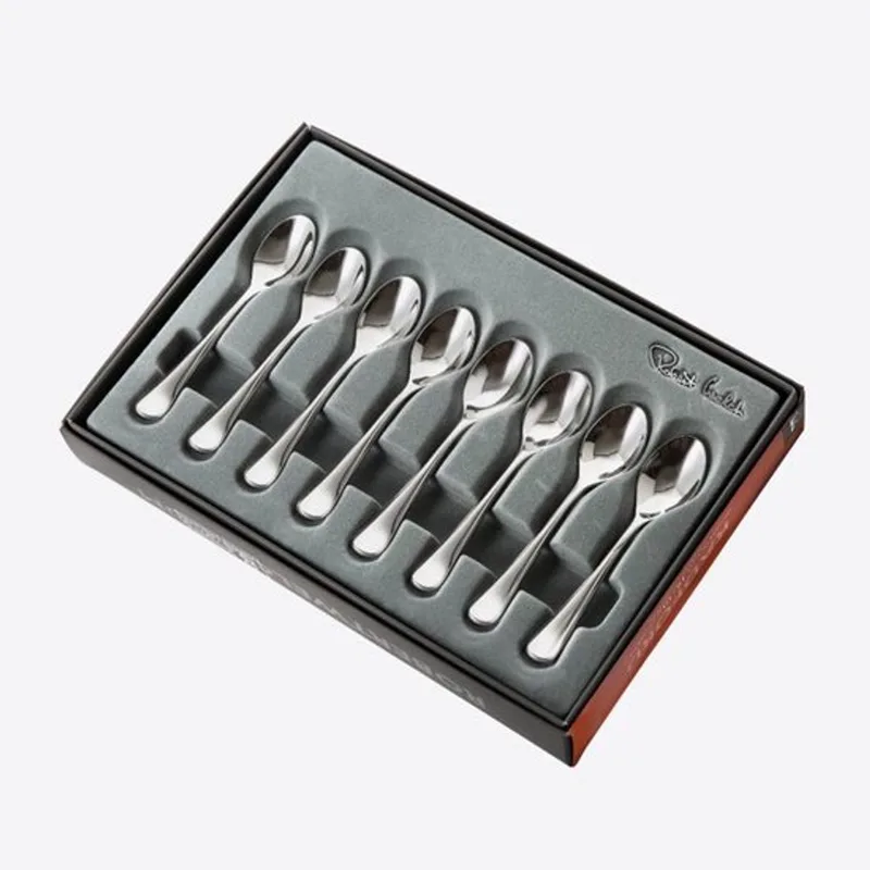 Radford set van 8 koffielepels uit rvs 11.7cm by Robert Welch in Zilvergrijs – product photo